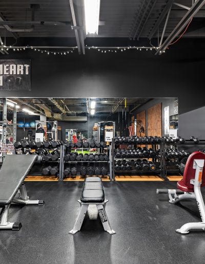 IRONHEART loft benches and weights 4