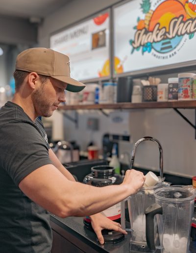 IRONHEART staff making Shakes