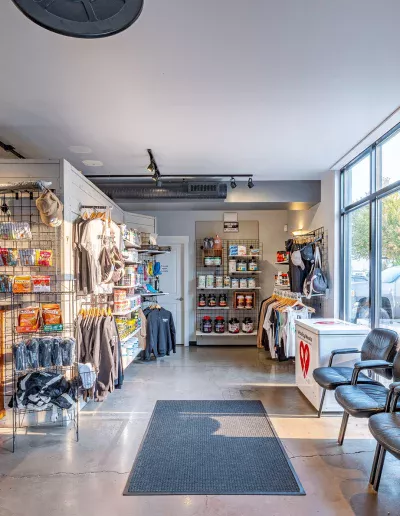 iron heart-Shake Shack and Apparel store