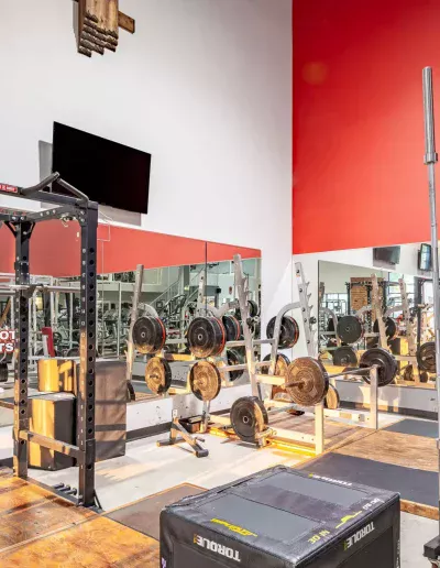 iron heart lifting area